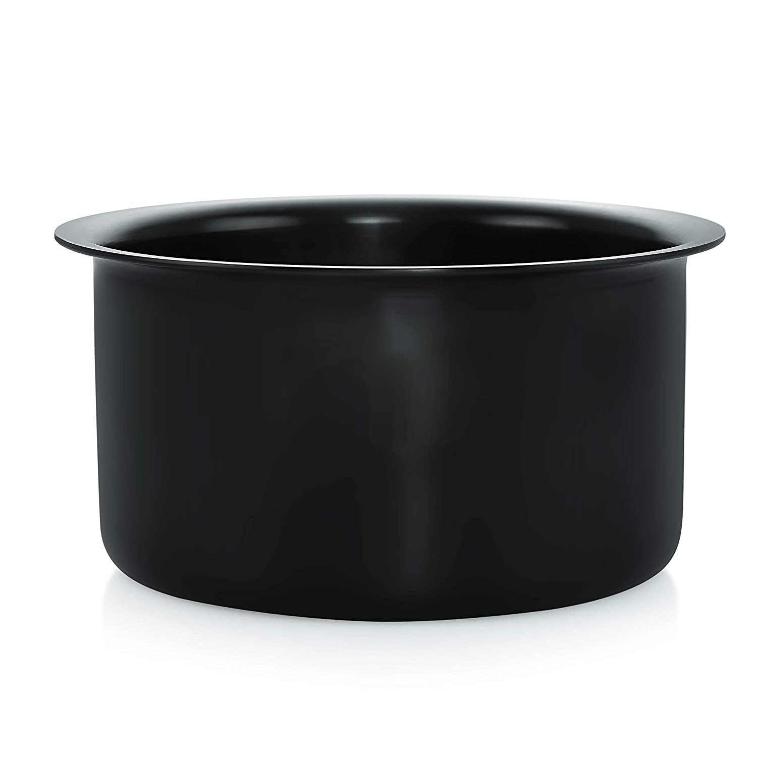 Nirlon Hard Anodised Cook Tope/Gas Stove Compatible Boiling Tope Patila  3 Litre (Black)
