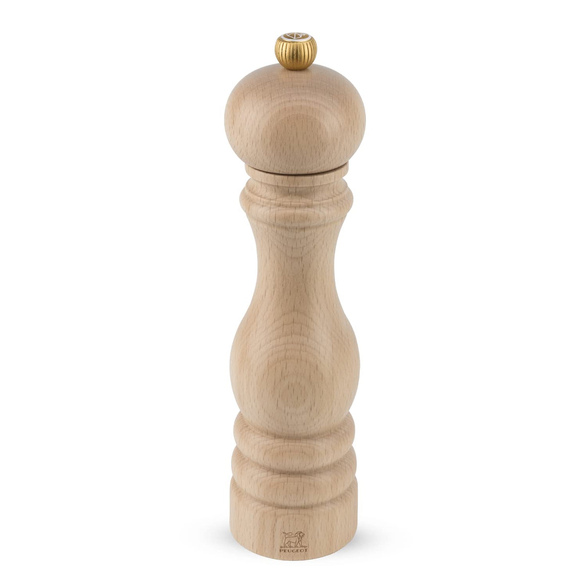 Peugeot - Peugeot - Paris Manual Salt Mill - Classic Adjustable Grinder - Beechwood, Natural 8.67In.