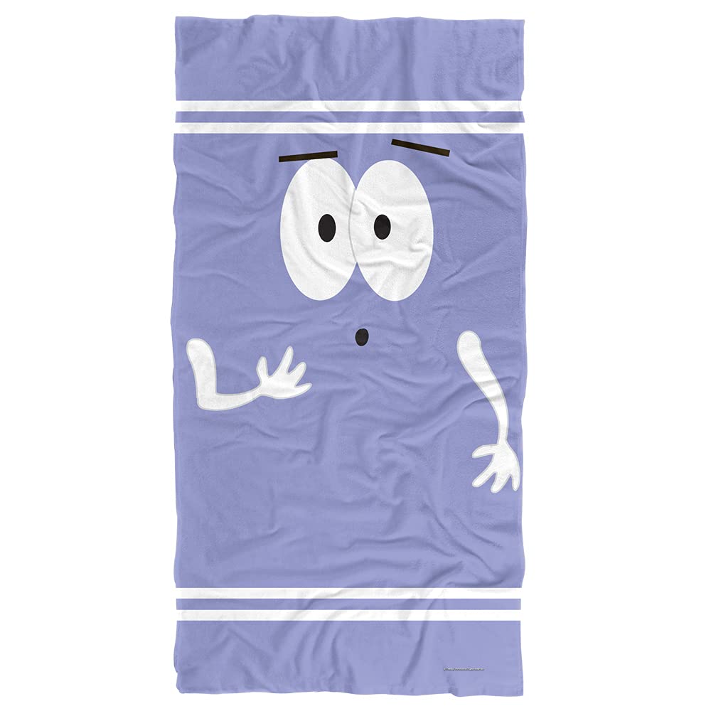 Logovision South Park Towelie Surprised Officially Licensed Beach Towel 30'' X 60''