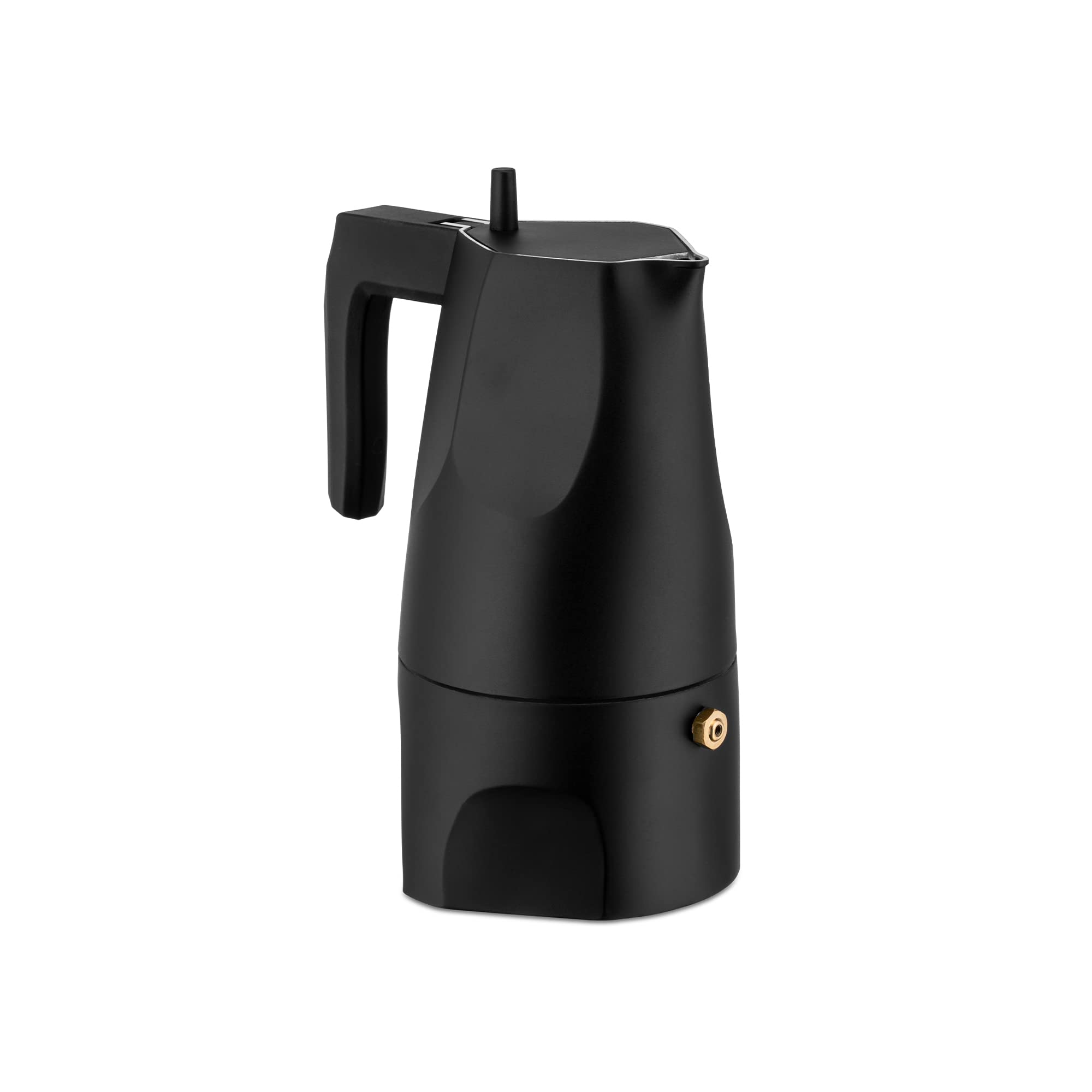 Alessi M,B Ossidiana Espresso Coffee Mug, Black