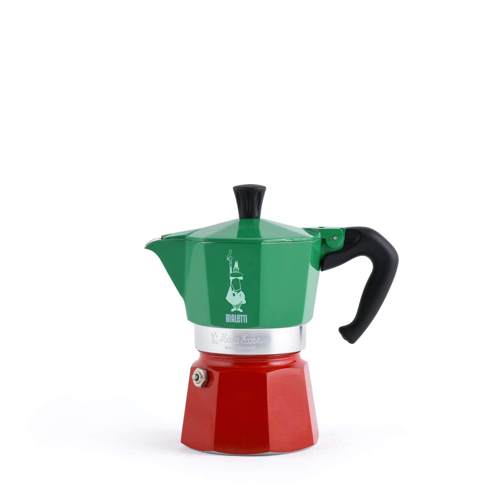 Bialetti - Moka Express Italia Collection: Iconic Stovetop Espresso Maker, Makes Real Italian Coffee, Moka Pot 6 Cups (9 Oz - 27