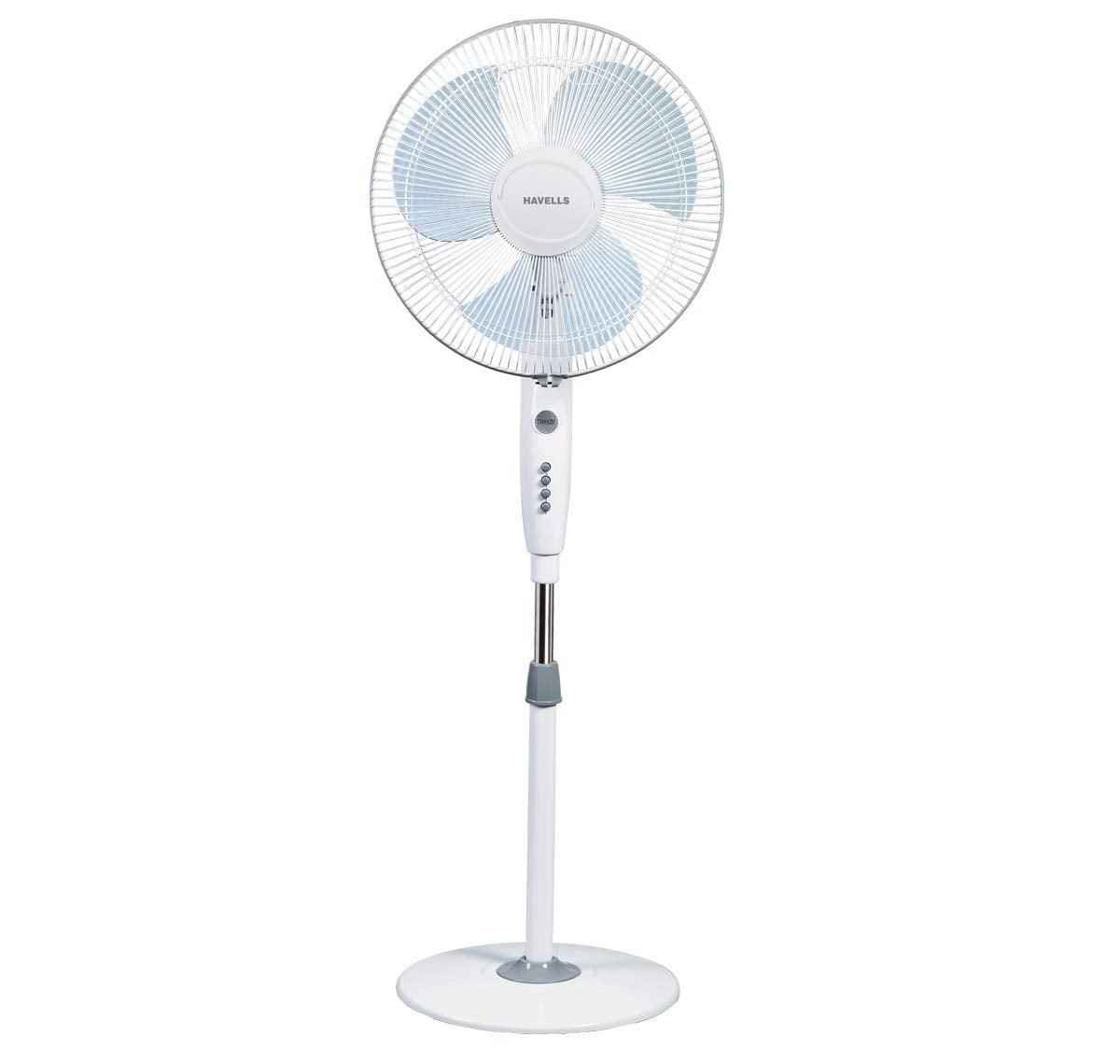 Havells Trendy 400Mm Pedestal Fan| HighSpeed Performance With Powerful Air Delivery & Adjustable Height| Sturdy Base For Stabil