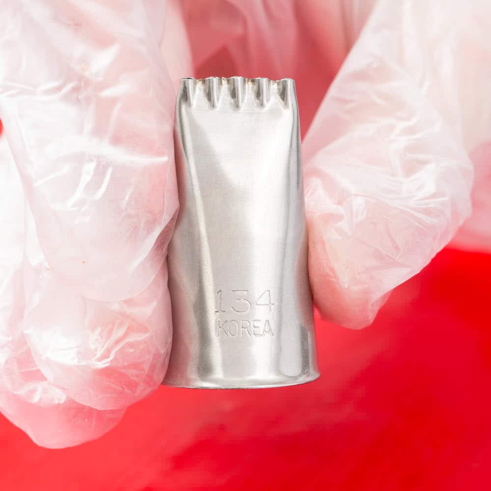 Ateco 134 Multi Line Decorating Tip - Stainless Steel