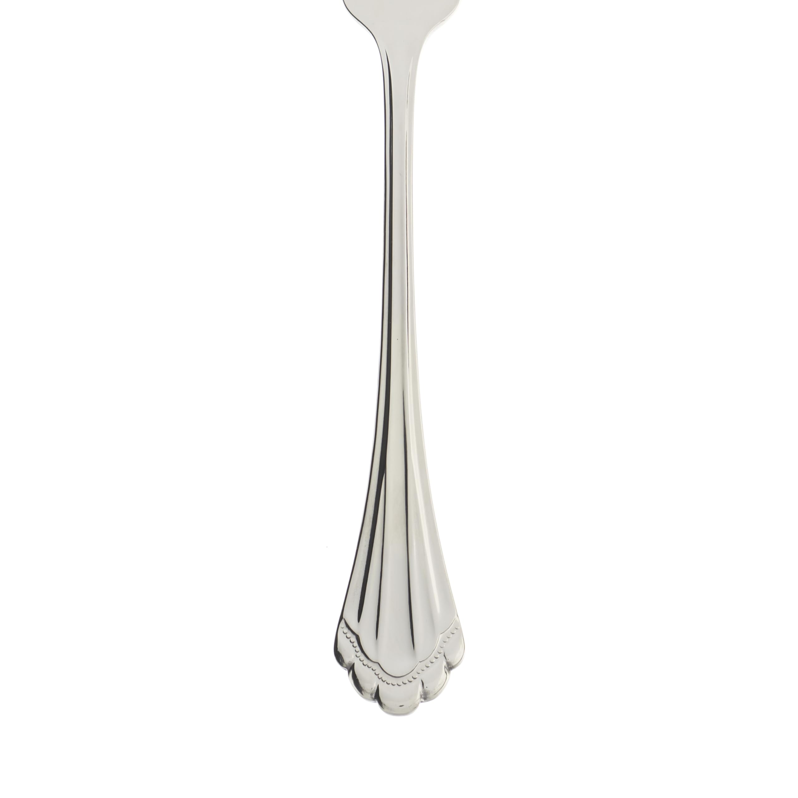 Oneida Marquette Fine Flatware Salad Forks, Set Of 4, 18/8 Stainless Steel, Silverware Set, Dishwasher Safe, Silver