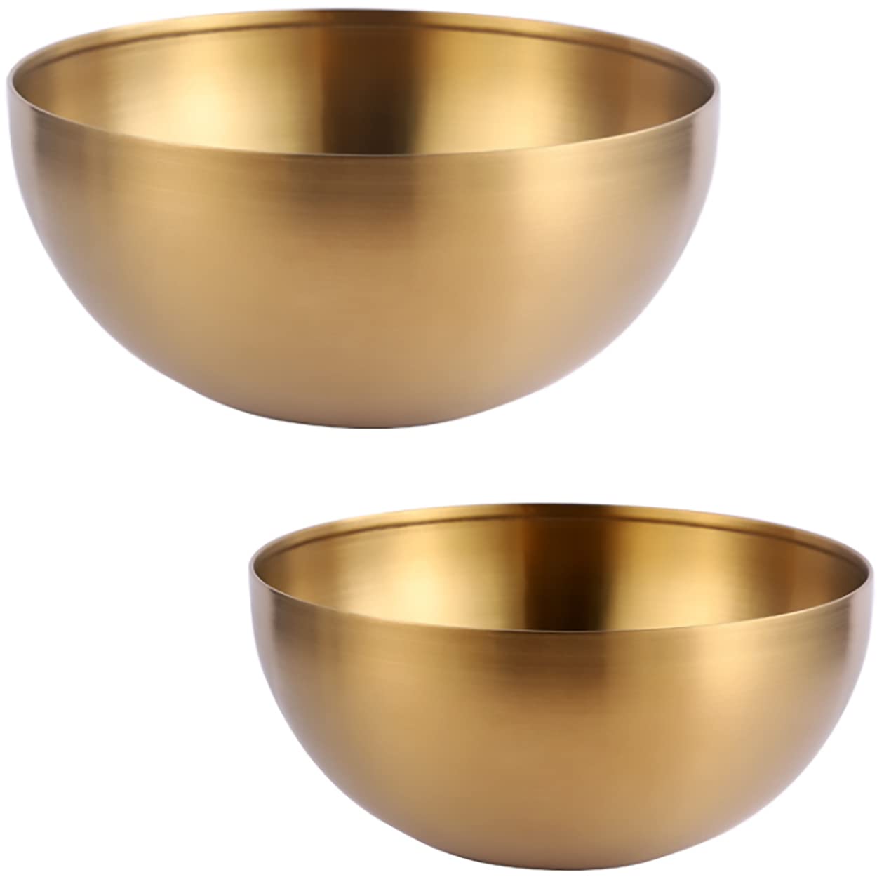 Dadamong Stainless Steel Salad Bowls, Mixing Bowls, Nesting Bowls, Snacks Bowls, Serving Bowls For Mixing, Cooking, Baking, Prep