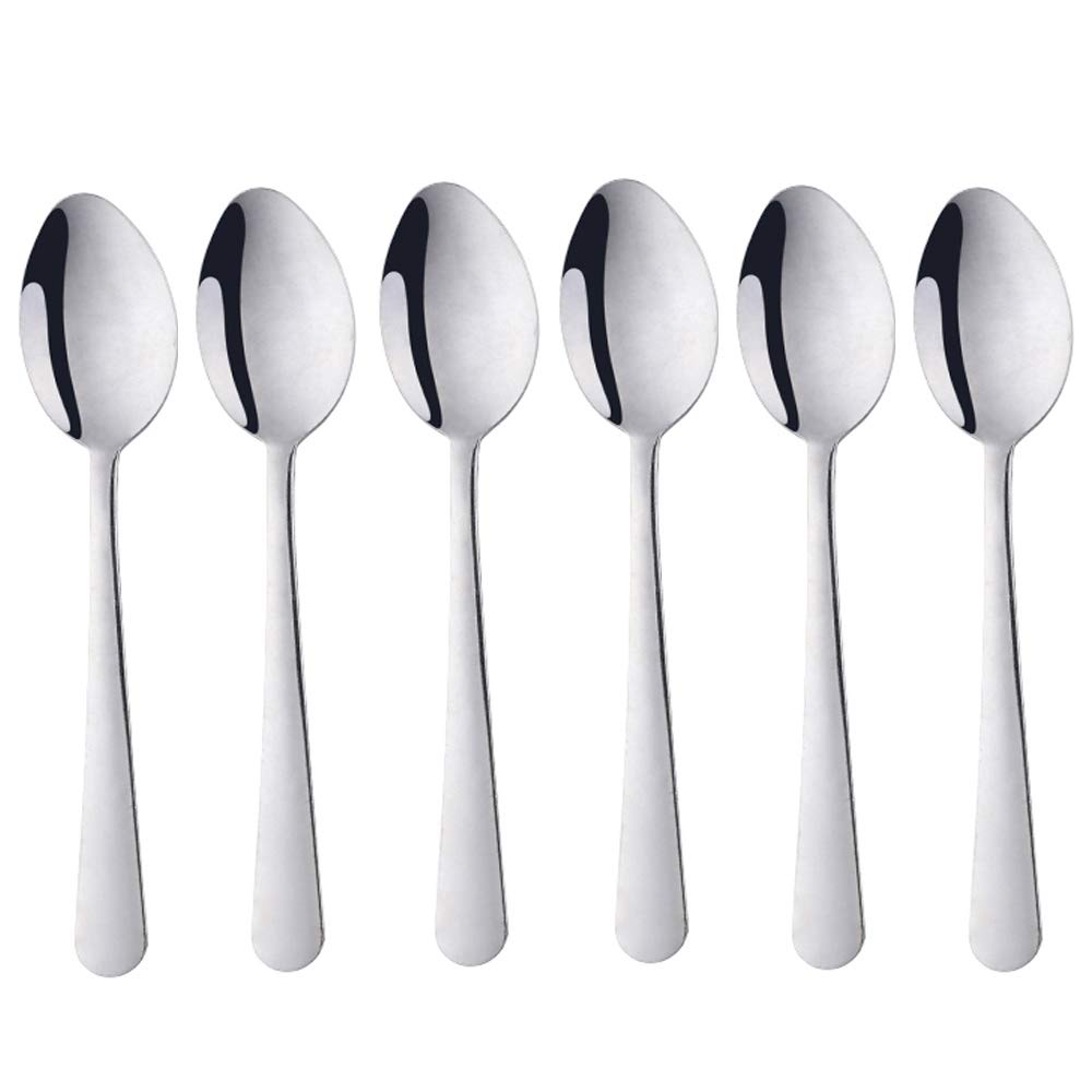 Buyer Star 8.1 Inch Table Spoon Set Of 24, Stainless Steel Serving Spoon For Restaurant, Hotel, Entertainment, Dishwasher Safe