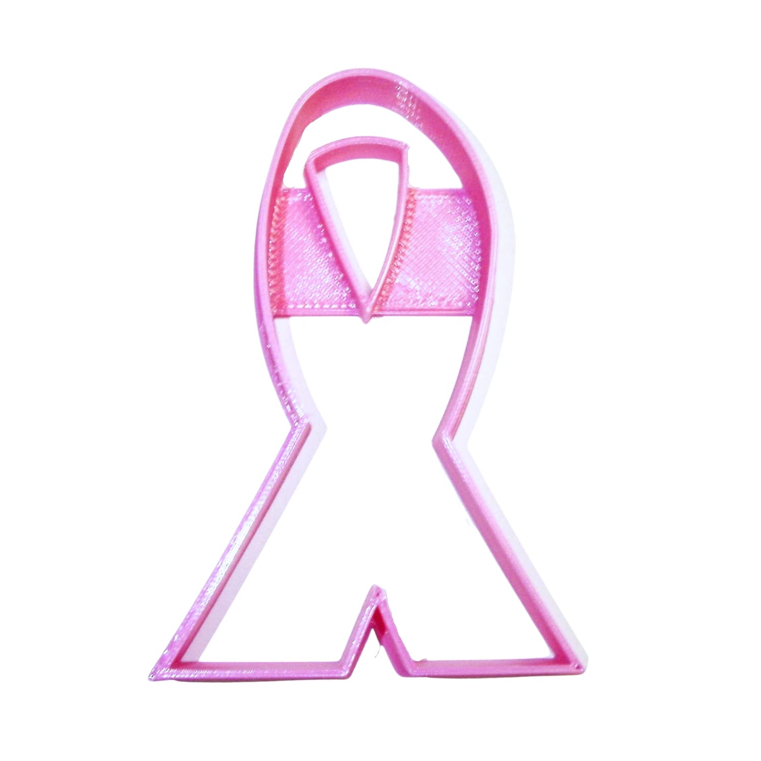 Ribbon Cancer Awareness Cookie Cutter Made In Usa Pr316