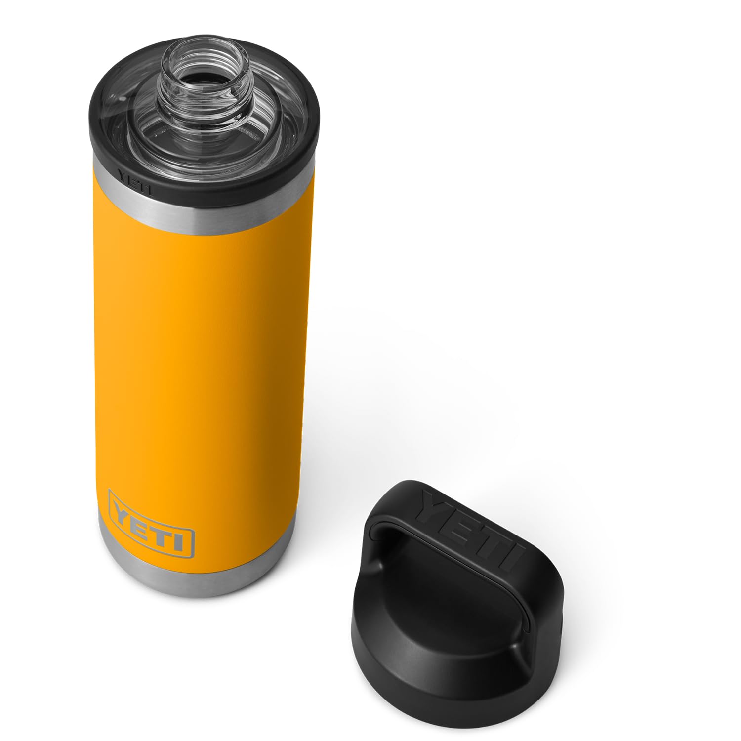 YETI Rambler 18 oz Bottle, Leakproof, Vacuum Insulated, Stainless Steel with Chug Cap, Beekeeper