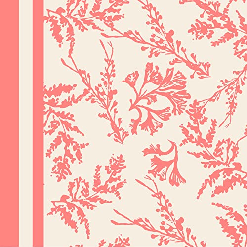 Vera Bradley Women'S Beach Towel, Floating Fronds Coral, One Size