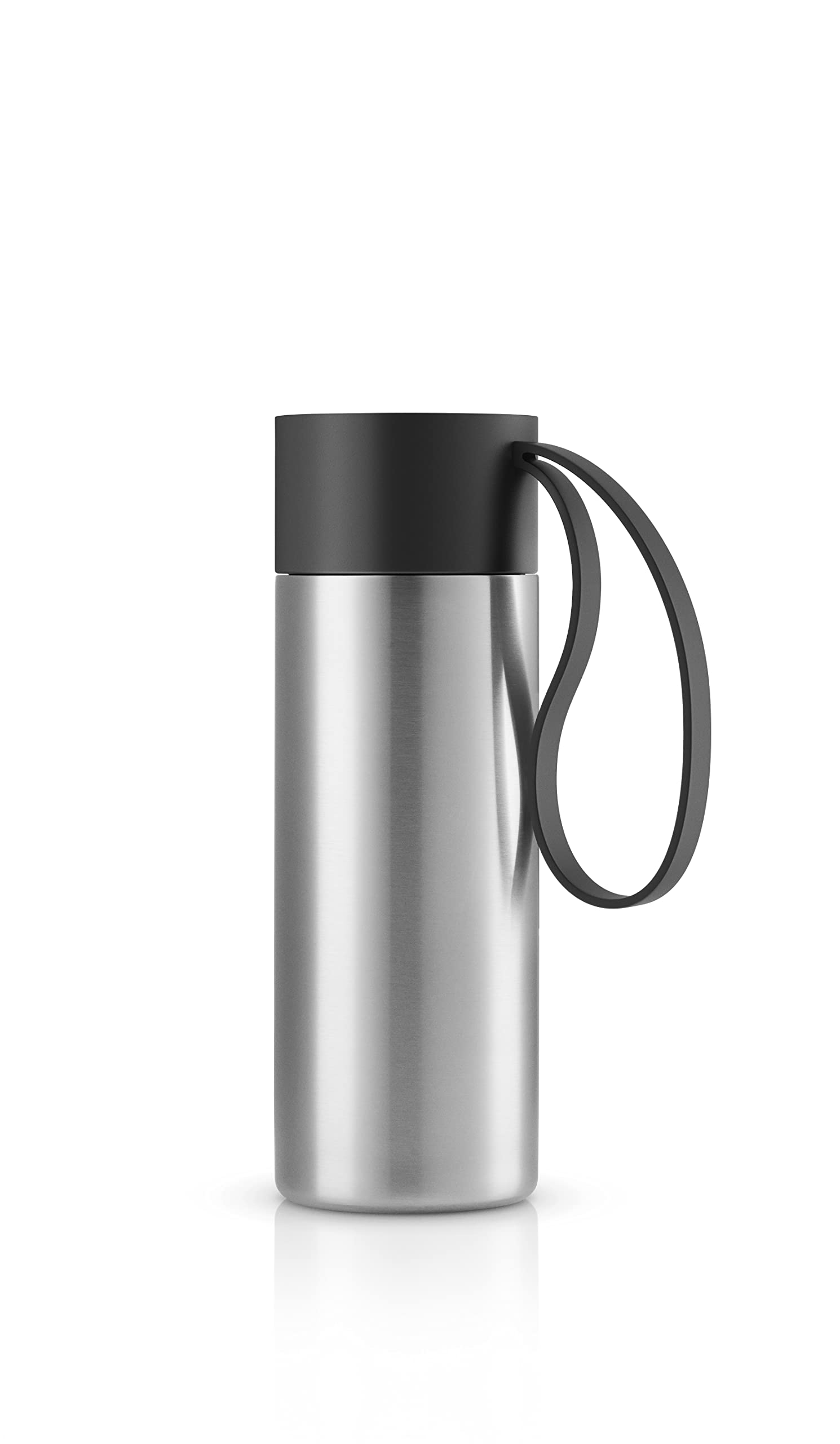 Eva Solo | To Go Cup 12oz | Double walled thermo cup with vacuum | Danish Design & Functionality | Black