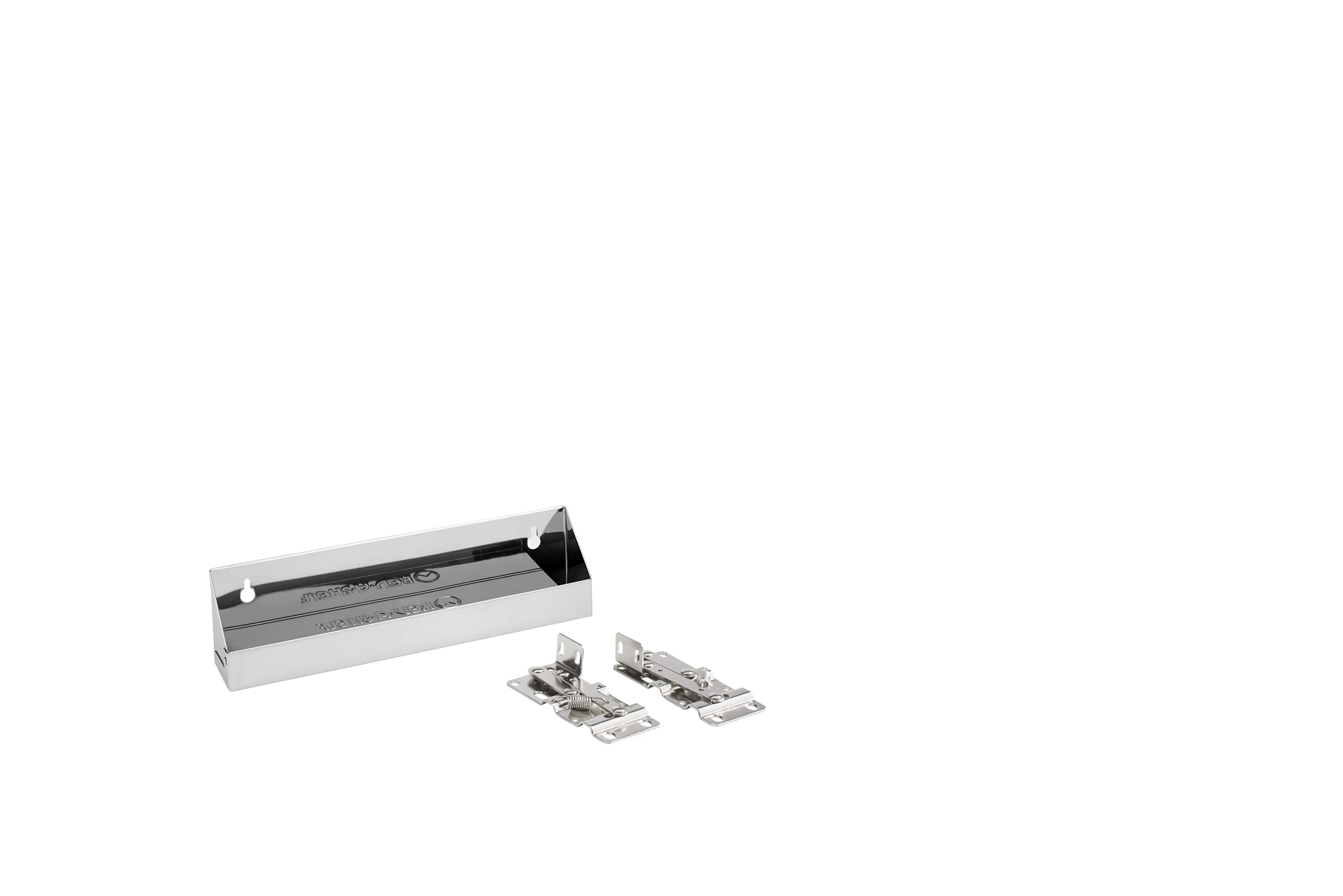 Rev-A-Shelf 11-1/4 In Stainless Steel Tip-Out Tray, Standard, Silver