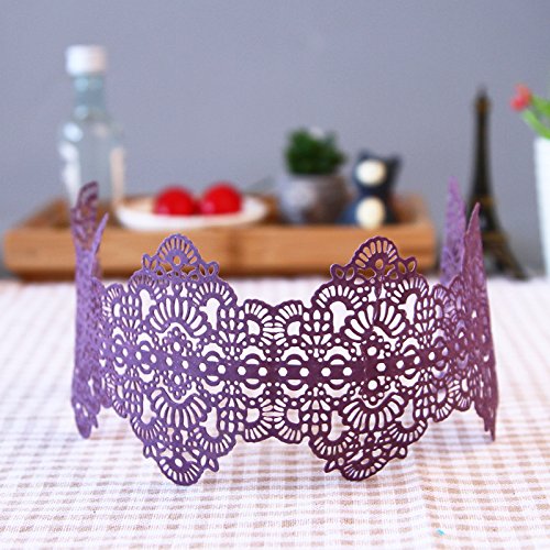 Beasea Fondant Lace Mold, Silicone Lace Mould For Cake Decorating Molds Silicone Shapes Border Decoration, Fondant Impression Ma