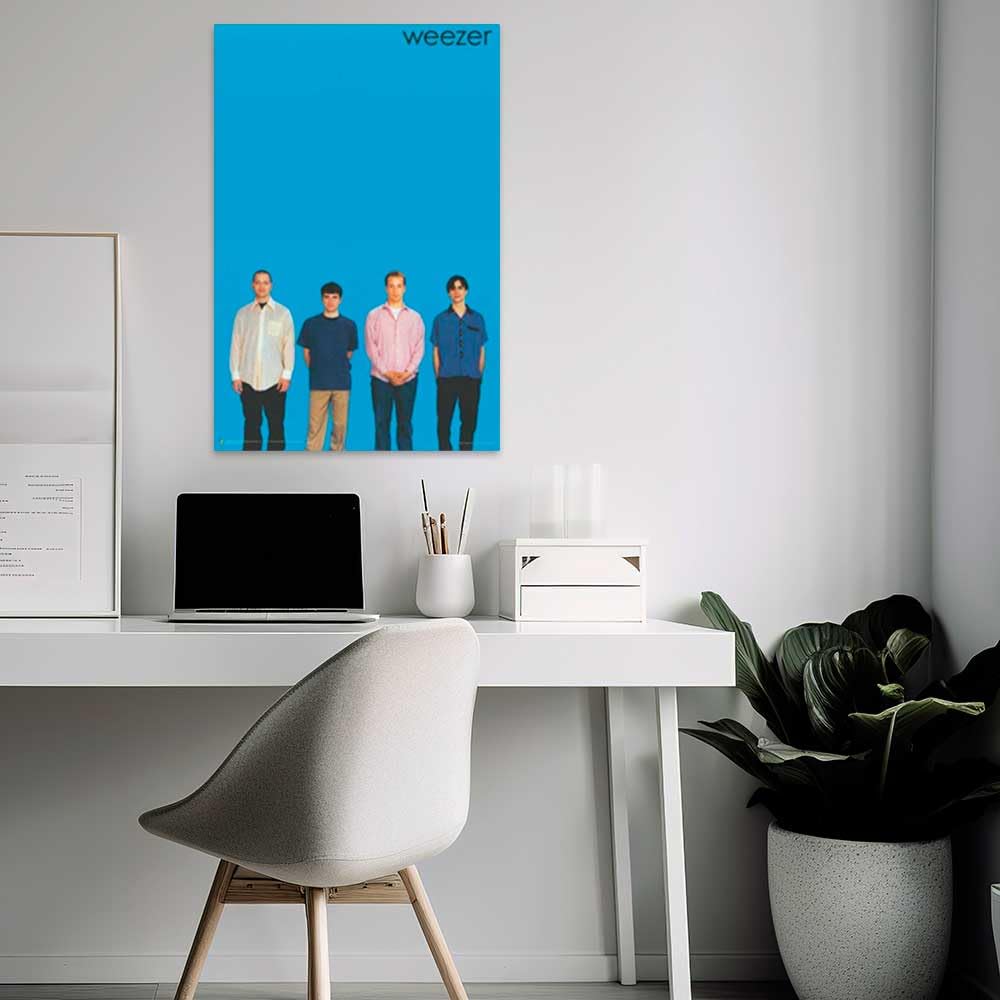 Scorpio Posters Weezer Blue Poster - Officially Licensed, 24" x 36" Size