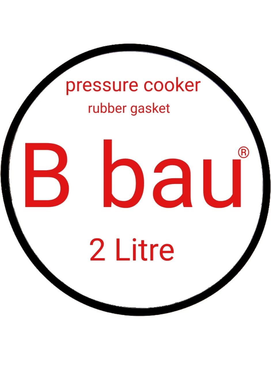 B Bau Pressure Cooker Rubber Gasket For All Type Of Inner Lid Pressure Cooker Steel Or Aluminium 2 Litre