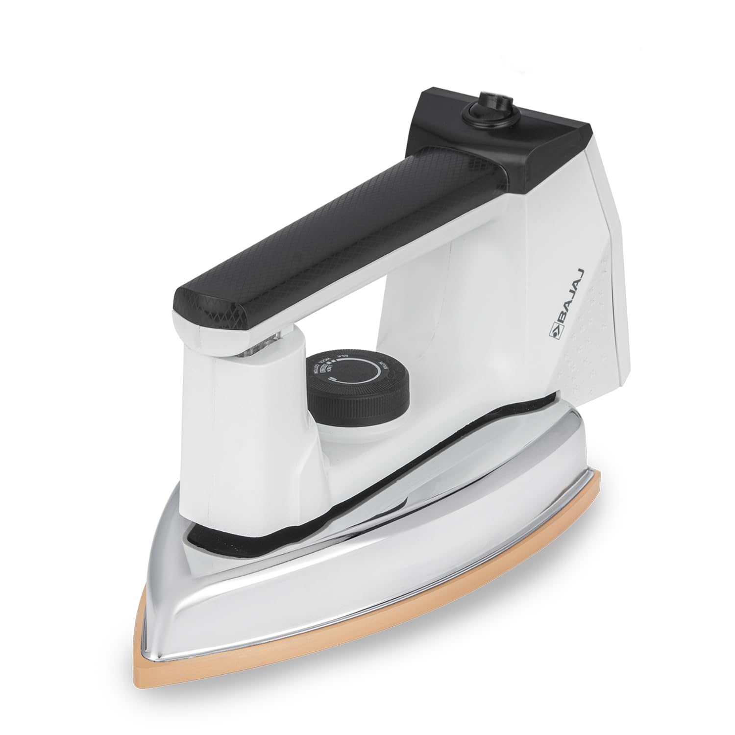 Bajaj Dx 16 Heavy Weight Dry Iron | 1100 W Heavy Weight Dry Iron | Duraglide Soleplate | 360 Degree Swivel Cord | Cool Touch Han