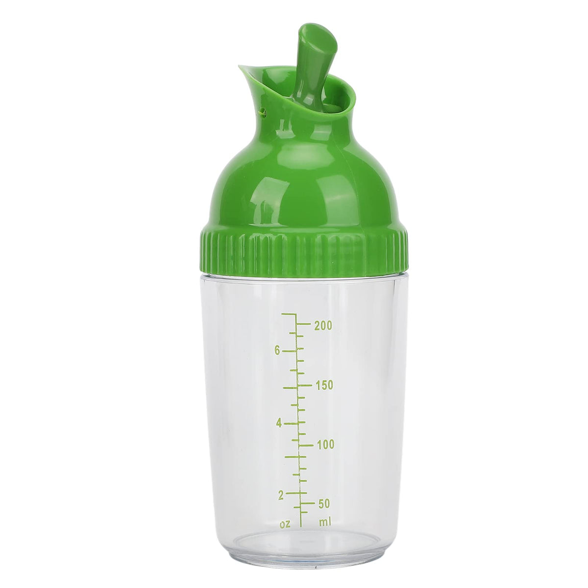 Salad Dressing Shaker, 200Ml Kitchen Leakproof Sealed Dressing Bottle For Soy Sauce Vinaigrette Salad(Green)