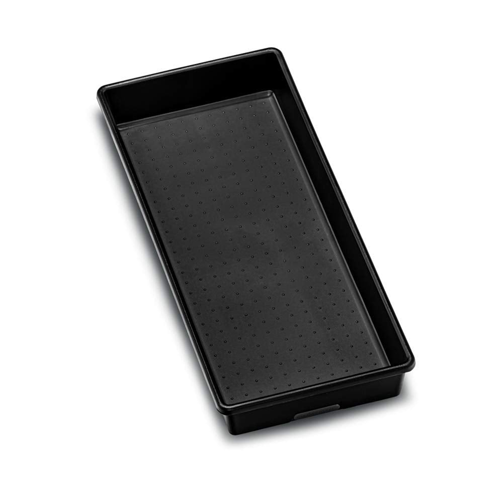 Madesmart 15X6 Bin-Carbon Collection Multi-Purpose Storage Organizer, Soft-Grip Lining, Non-Slip Rubber Feet & Bpa-Free, 15'' X