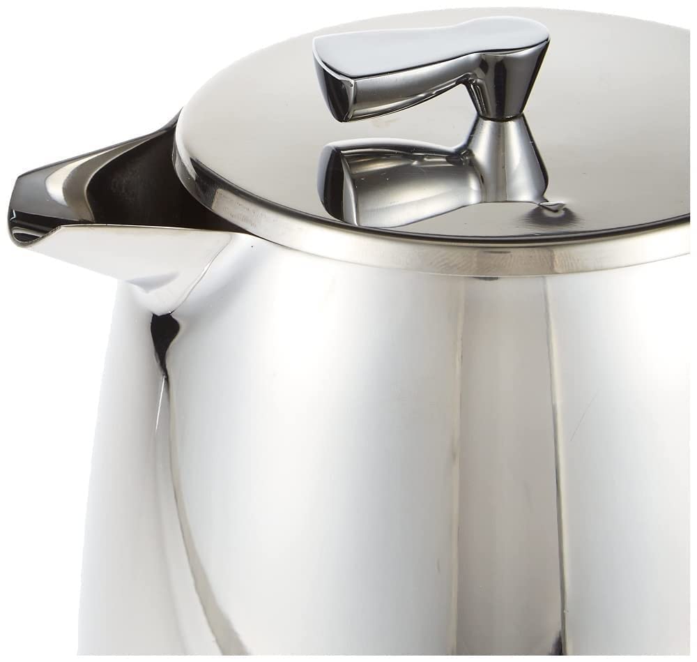 Bodum 34 Oz Columbia Thermal French Press Coffee Maker, Insulated Double Wall Stainless Steel, Chrome