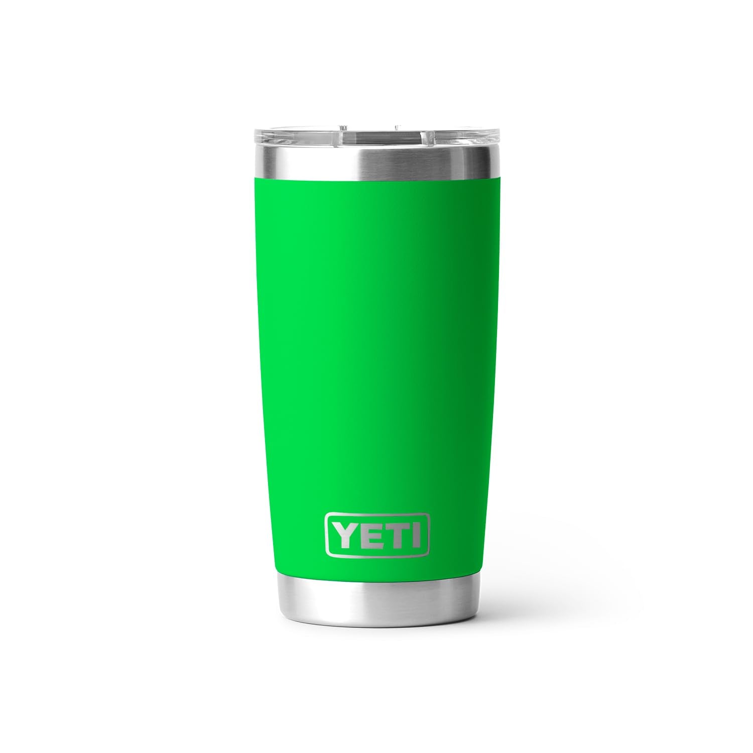 Yeti Rambler 20 Oz Tumbler, Stainless Steel, Vacuum Insulated With Magslider Lid, Verde