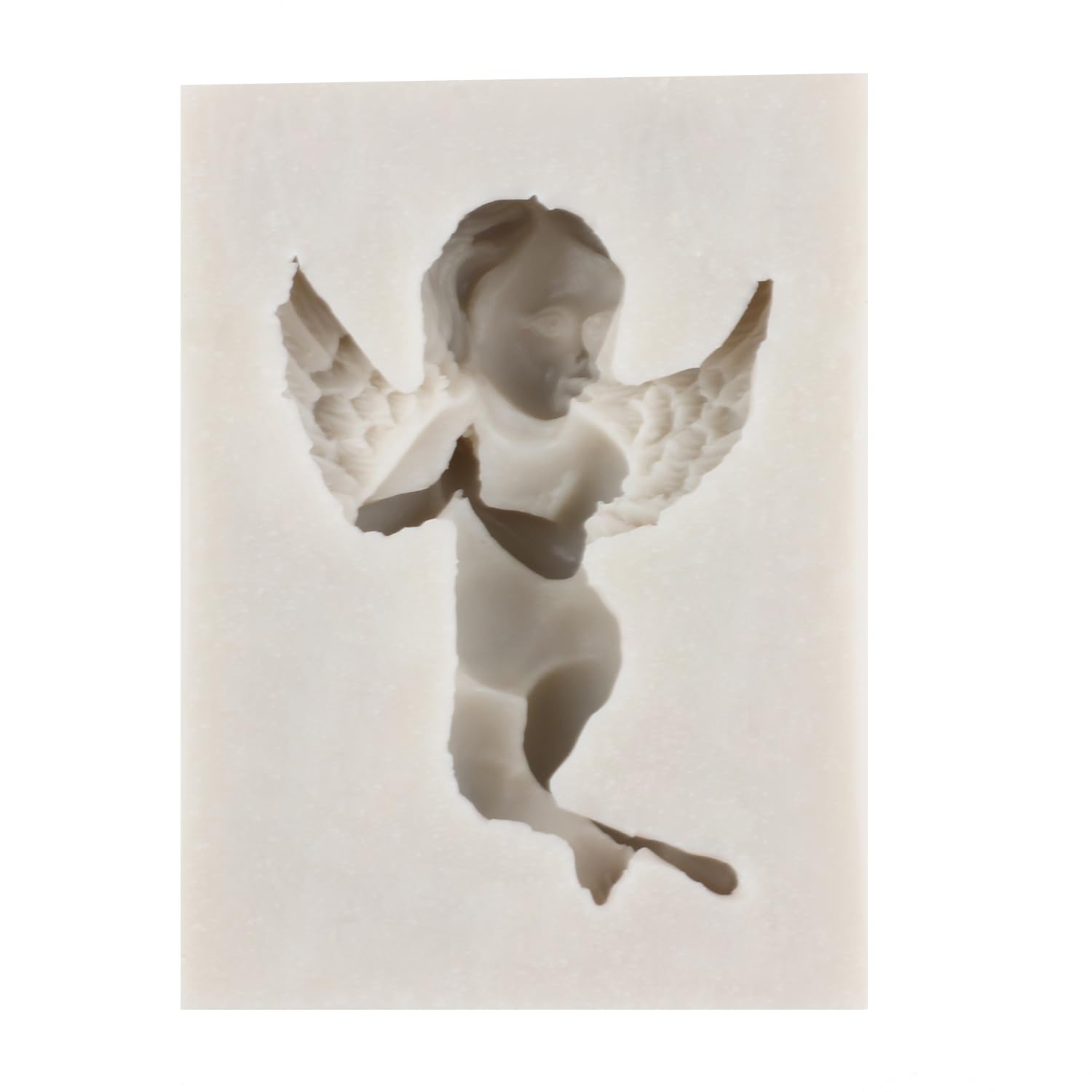 Mypracs Angel Baby Silicone Fondant Molds Cupid Candy Molds For Baby Shower Cake Decoration Cupcake Topper Chocolate Gum Paste P