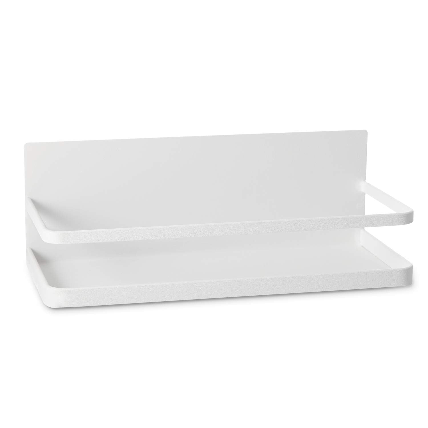Hoopoton Magnetic Spice Rack Single Tier Refrigerator Spice Organizer Shelf, Easy to Install The Side of The Refrigerator