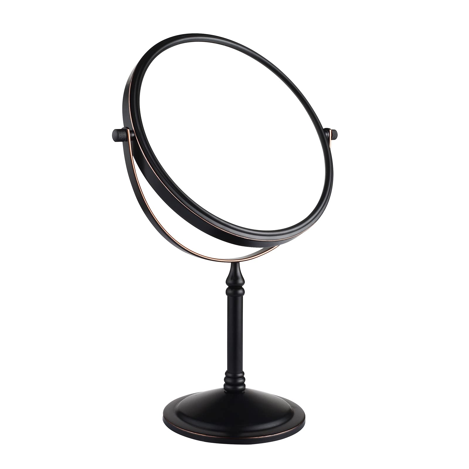 Nicesail Tabletop Magnifying Makeup Mirror with 10X Magnification, Double-Side Magnified Mirror, 360 Swivel Cosmetic Mirror for 