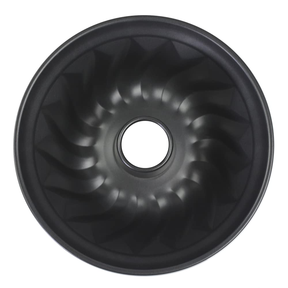 Home Basics Non-Stick Fluted Cake Pan, Classic