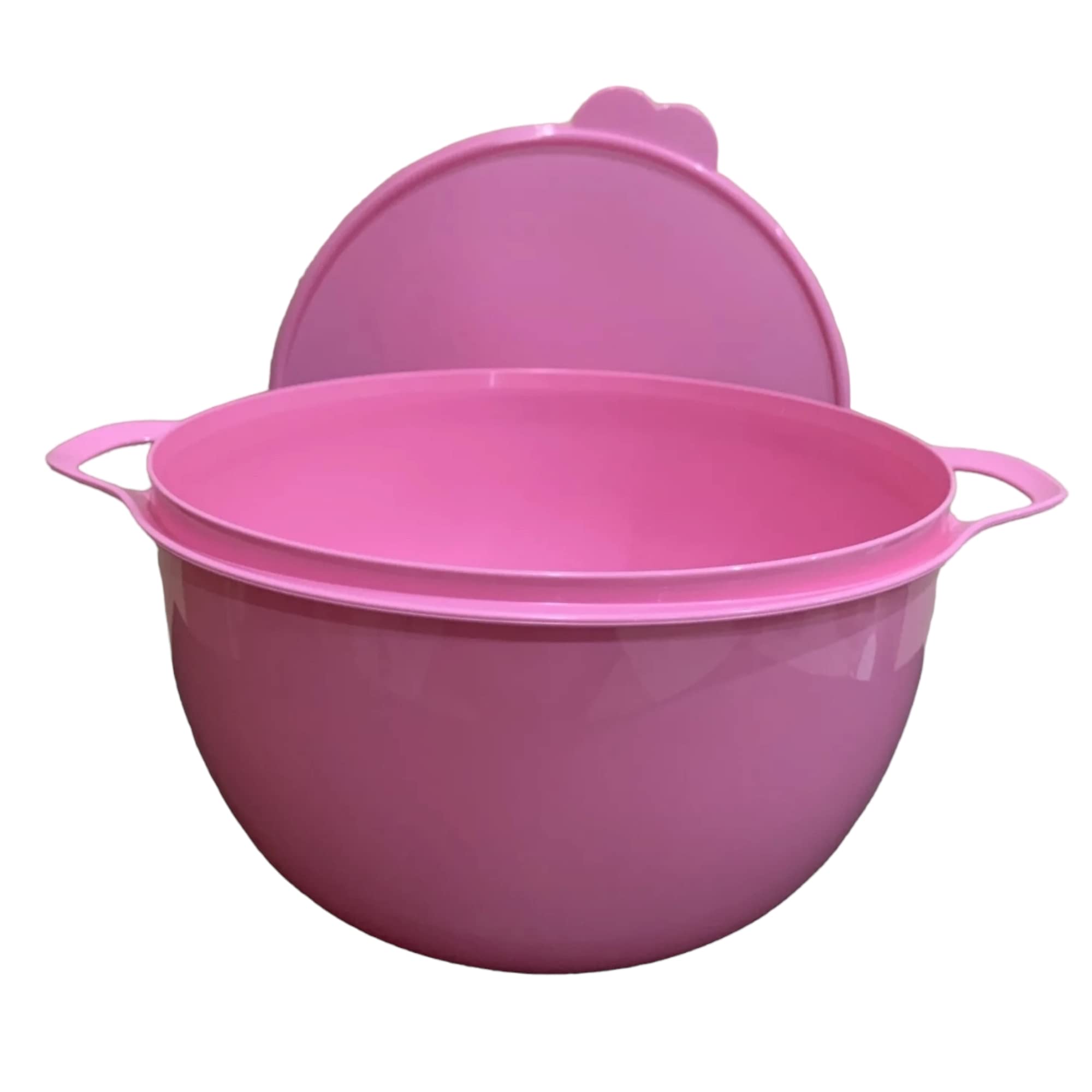 Tangdiaabbcc Thatsa Bowl Huge Big Bowl Mega 42 Cups (10L) Pink With Same Color Seal