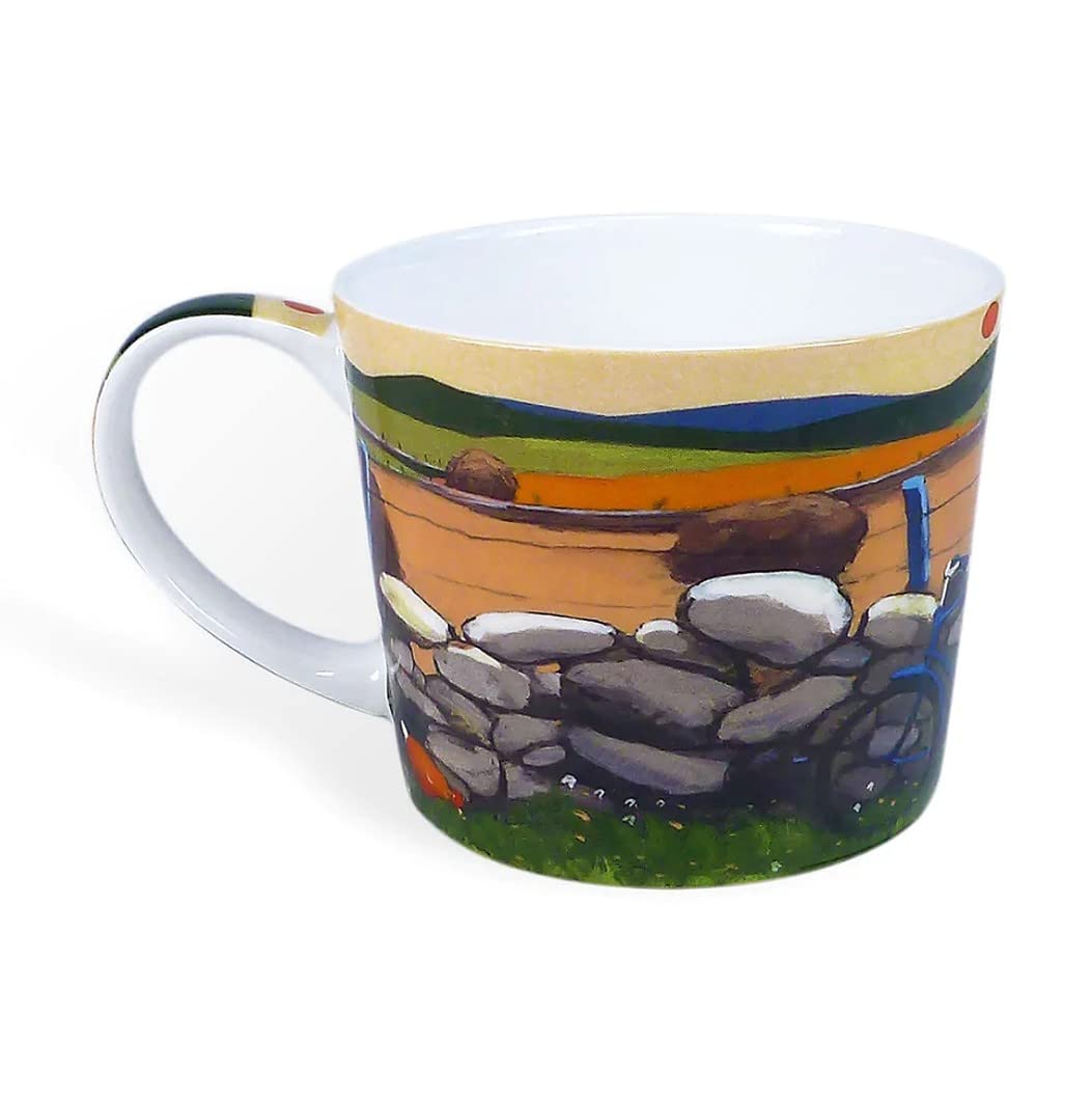 Thomas Joseph Clearance - On Ewer Bike Porcelain Mug Tea Cup Kitchenware (11Oz)