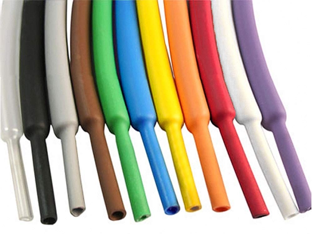Electriduct 12 Heat Shrink Tubing 2:1 Shrinkable Tube Cable Sleeve - 100 Feet (Clear)