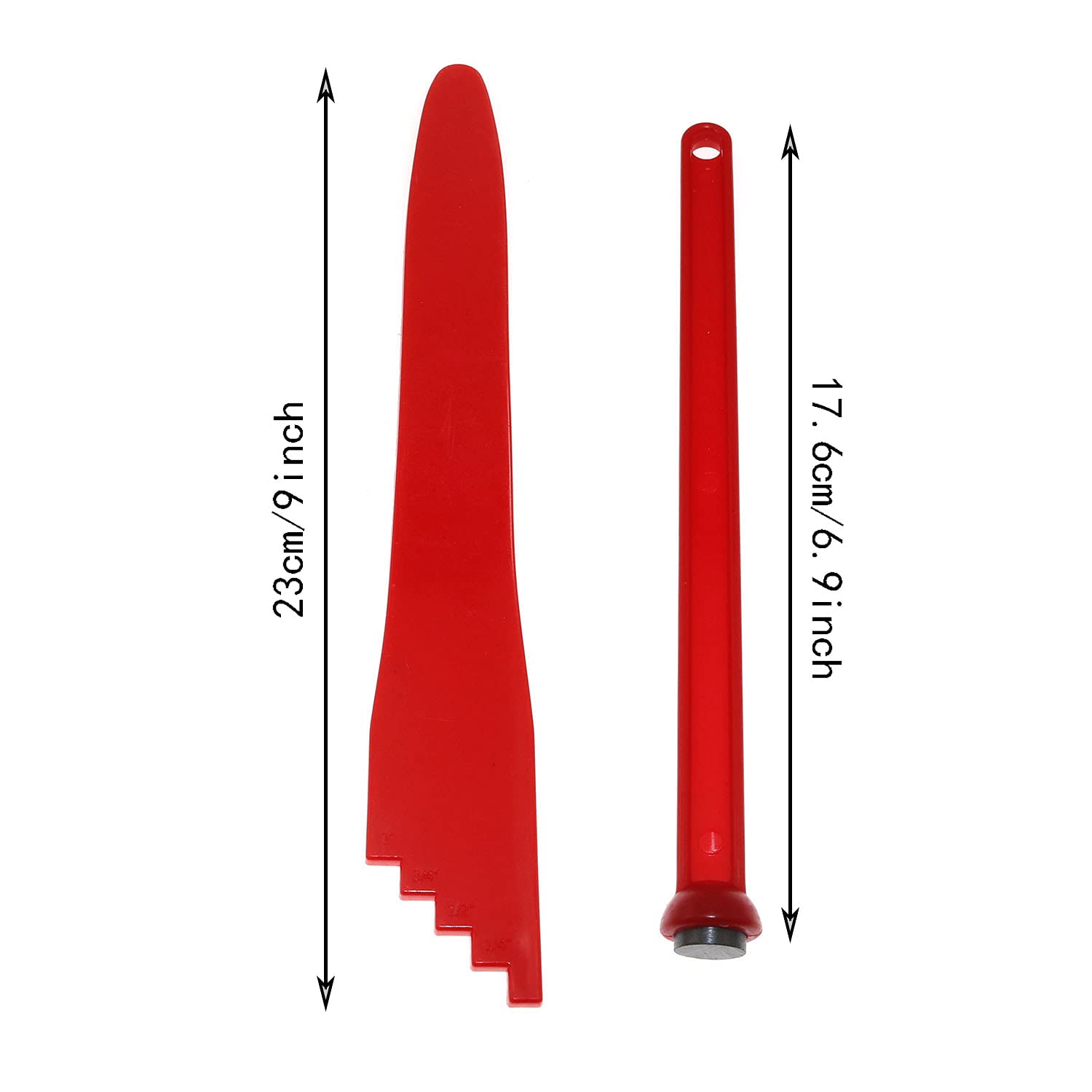 Bairong 3Pcs Canning Kit - Canning Jar Lifter Tongs, Canning Bubble Popper Bubble Remover And Canning Lid Lifter Magnetic Lid Li