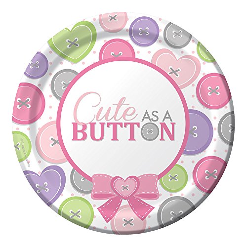 Plt7 Ss 12/8Ct Cute/Button Grl