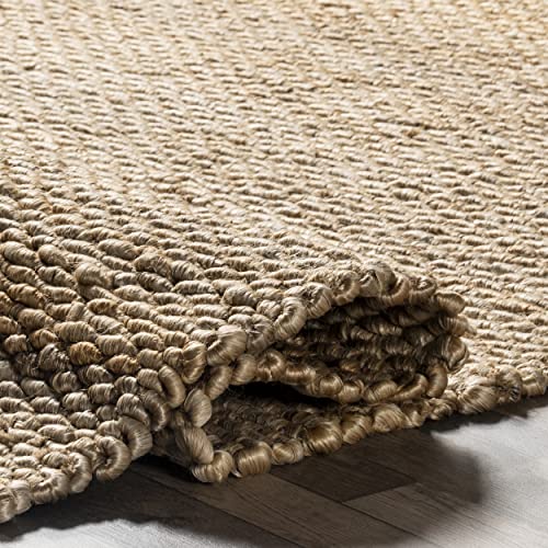 Hand Woven Hailey Jute Natural 6 X 9-like New