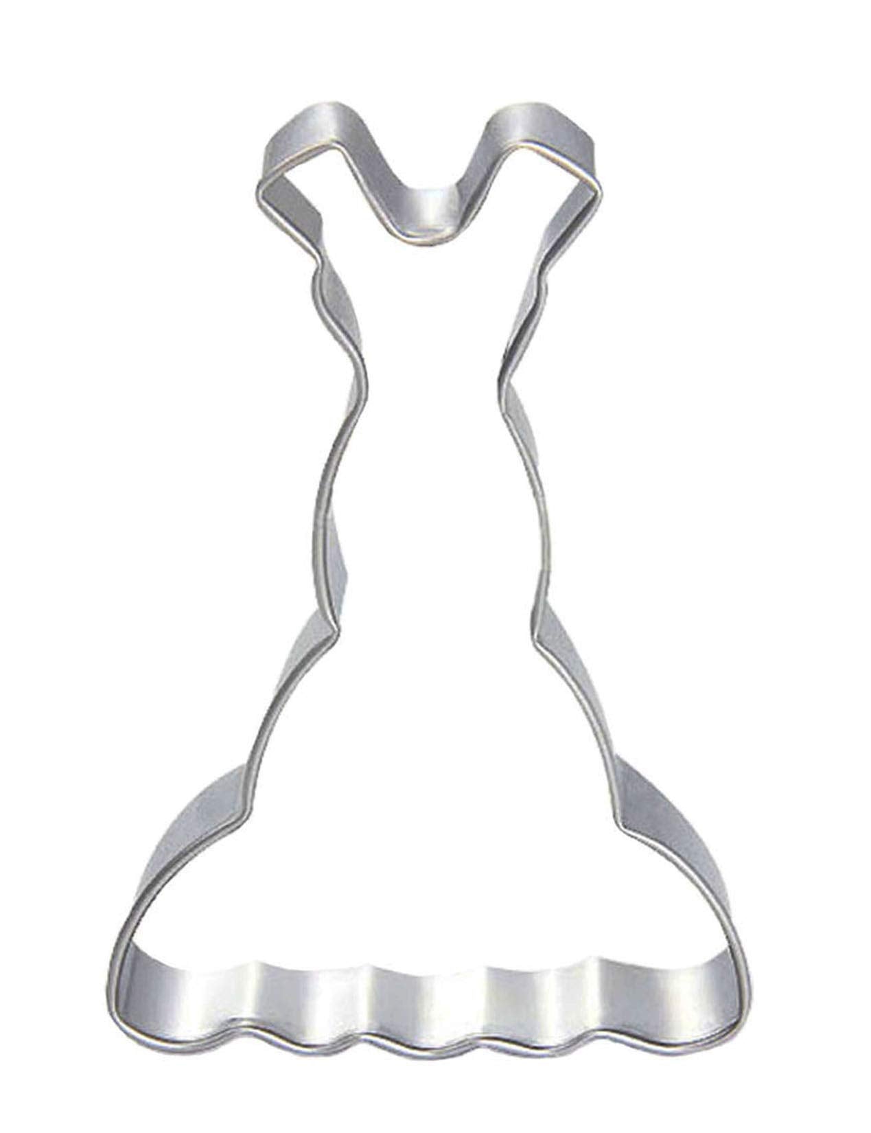 Wjsyshop Fishtail Skirt Wedding Dress Shaped Cookie Cutter