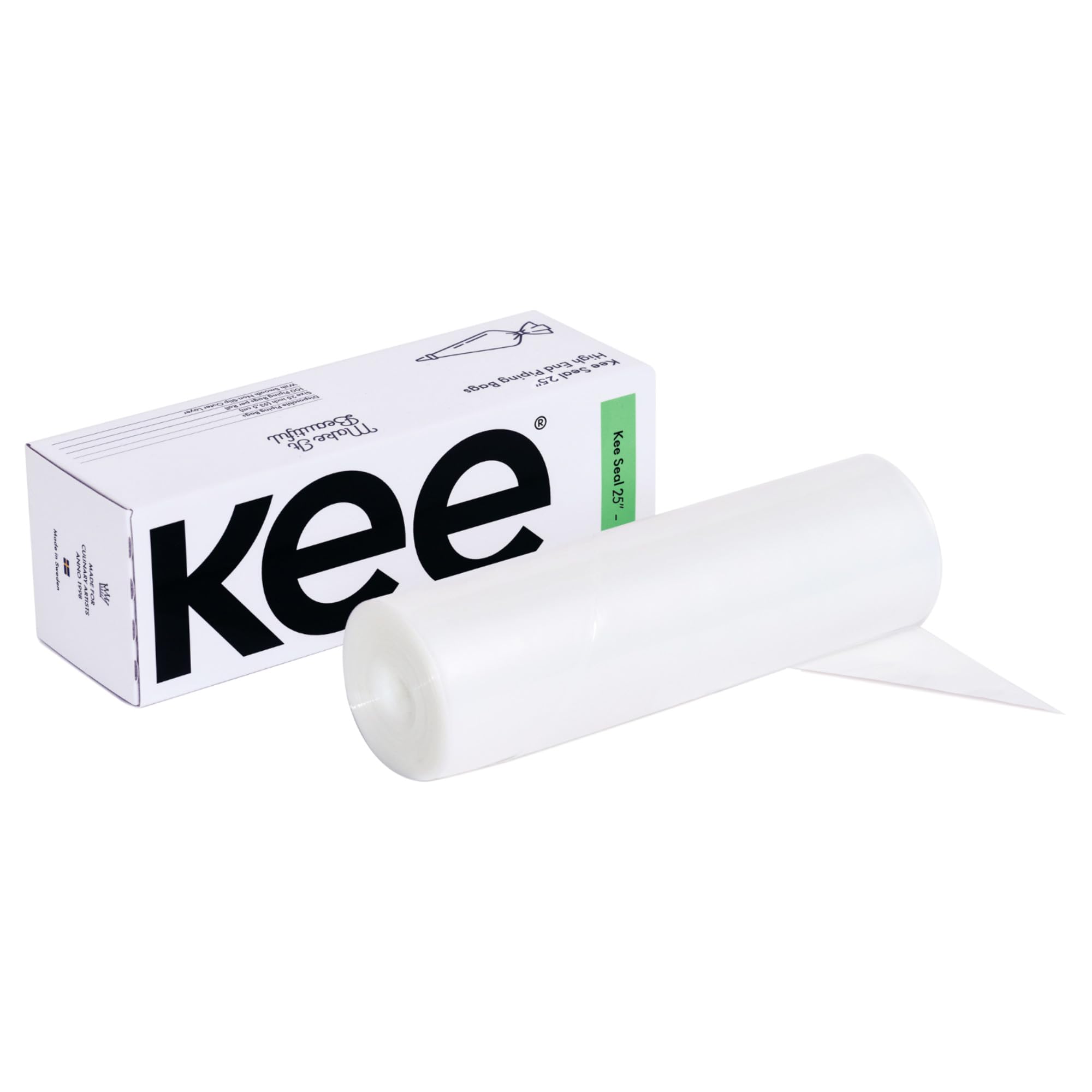 KEE-SEAL Disposable Pastry Bags, Piping Bag with Grip Tight Outer Surface, Smooth-Flow Interior, Easy Tear Perforation, Convenie