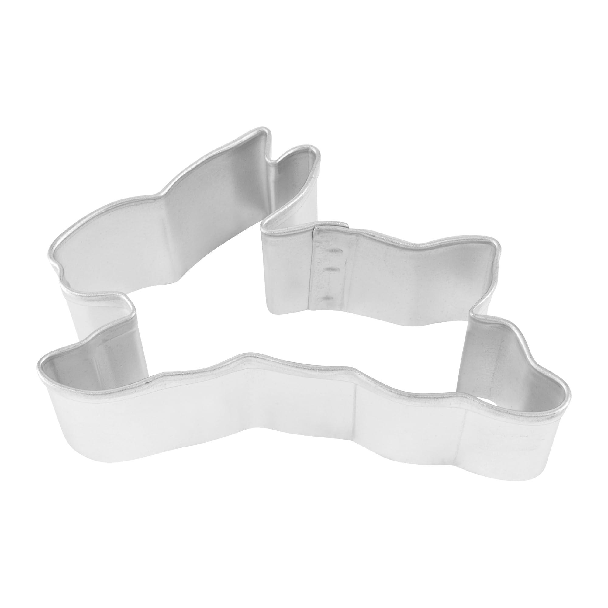 R&M Jumping Bunny 2.75'' Cookie Cutter In Durable, Economical, Tinplated Steel