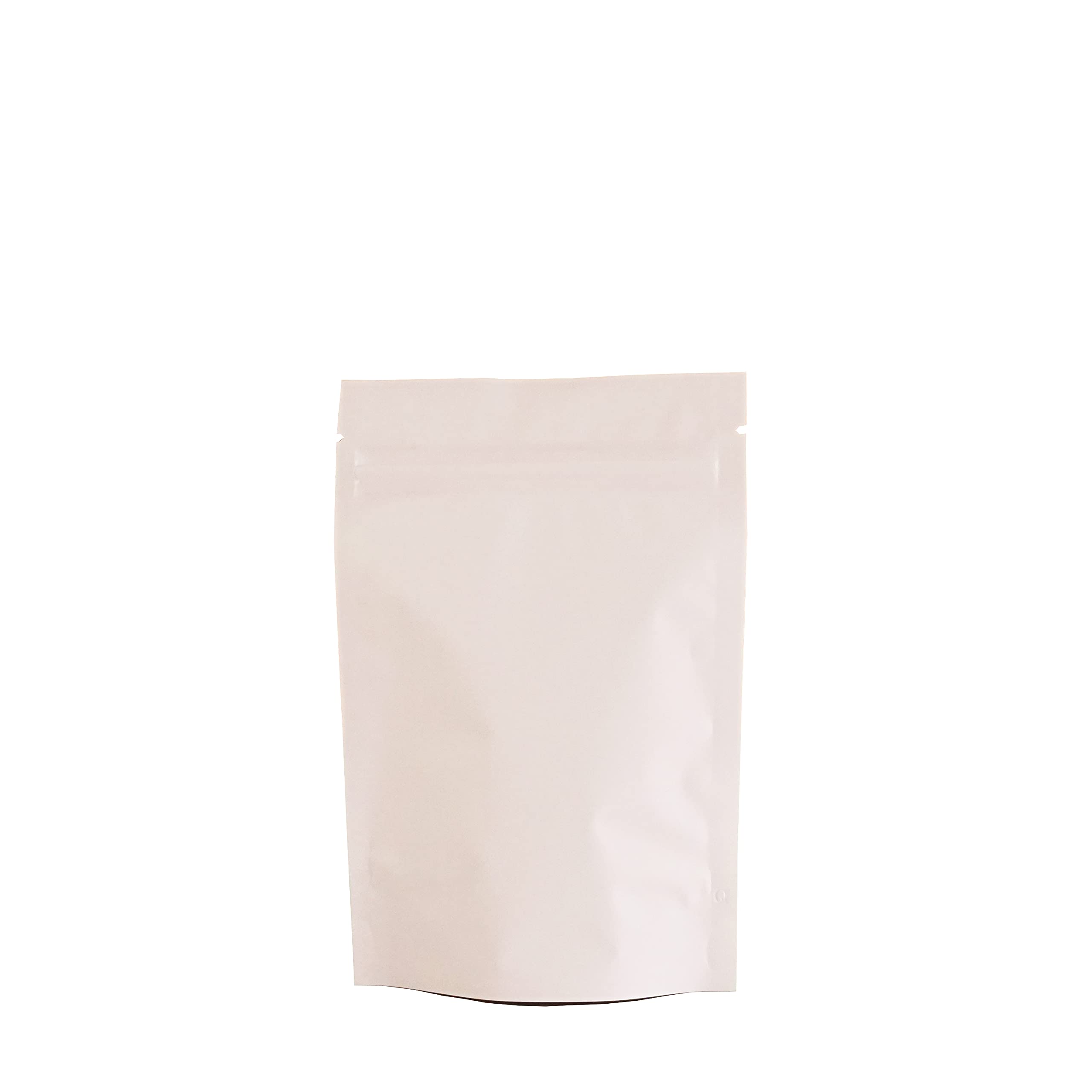 QQ-Studiocom 100PCS Matte Double-Sided Colored Stand-Up Bags (10x15cm (4x6 inch), Light Pink)