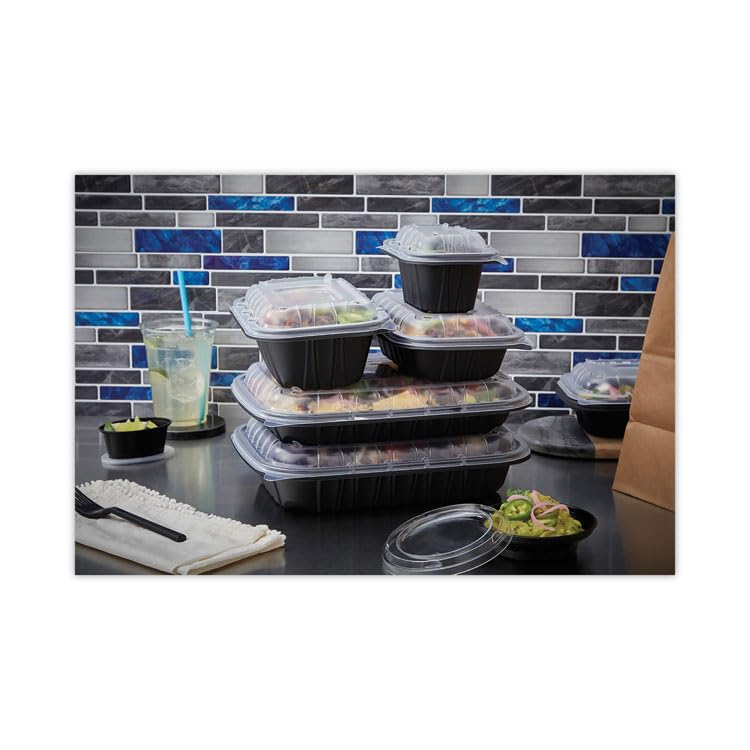 Pactiv Pctycnv6X4Ppdl Earthchoice Entree2Go Takeout Container Vented Lid 5.65 X 4.25 X 0.93 In. - Plastic Clear