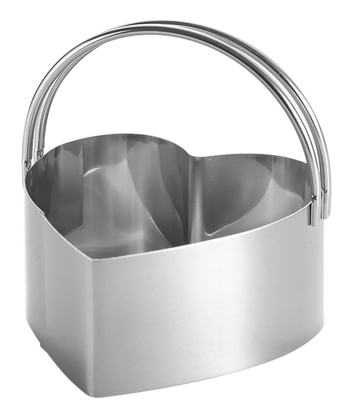 Heart Cookie Cutters With Handle 5 Pieces - Heart Shapes Cookie Cutter Set Stainless Steel