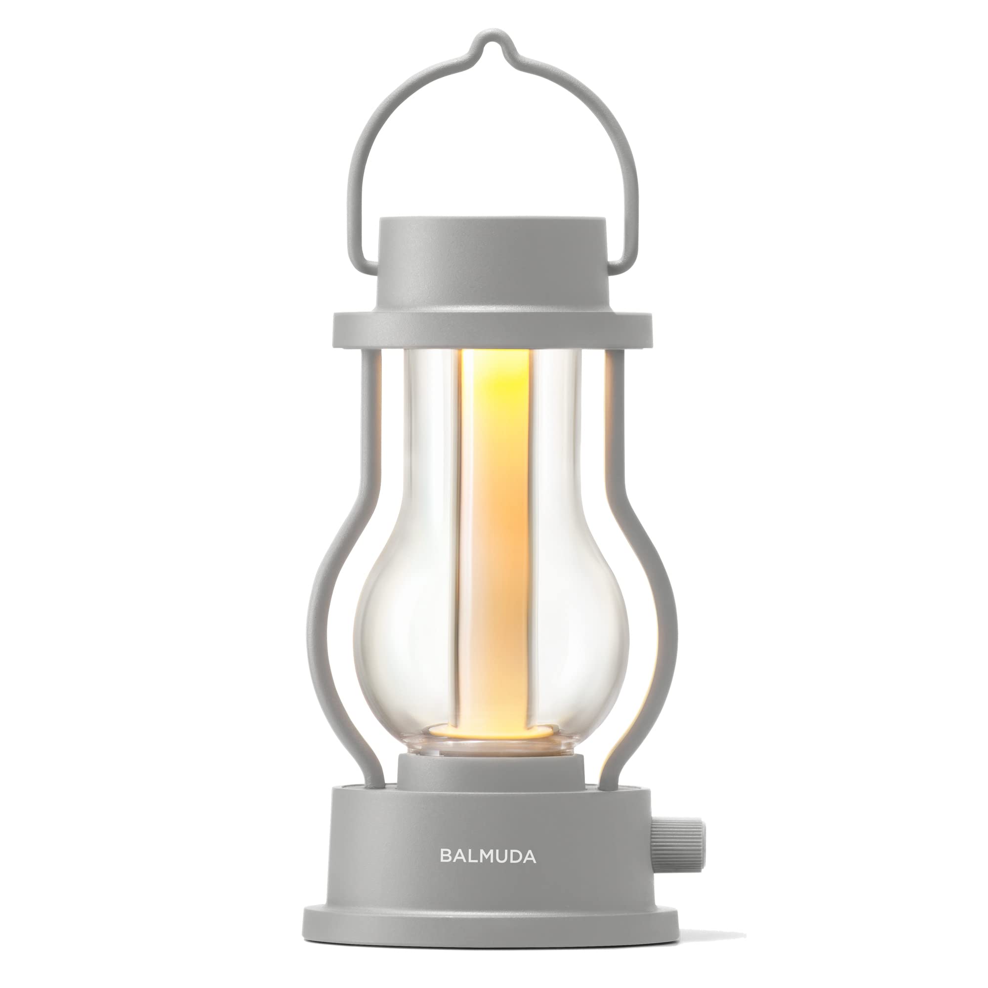 BALMUDA The Lantern | Rechargeable LED Lantern | 3 Light Modes: Candle, Amber, & Warm White | Battery Operated | Lightweight | W