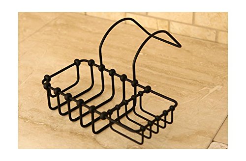 Kingston Brass Cc2165 Vintage 8-Inch X 4-Inch Claw Foot Bath Soap And Sponge Holder, 9-1/4-Inch, Oil Rubbed Bronze