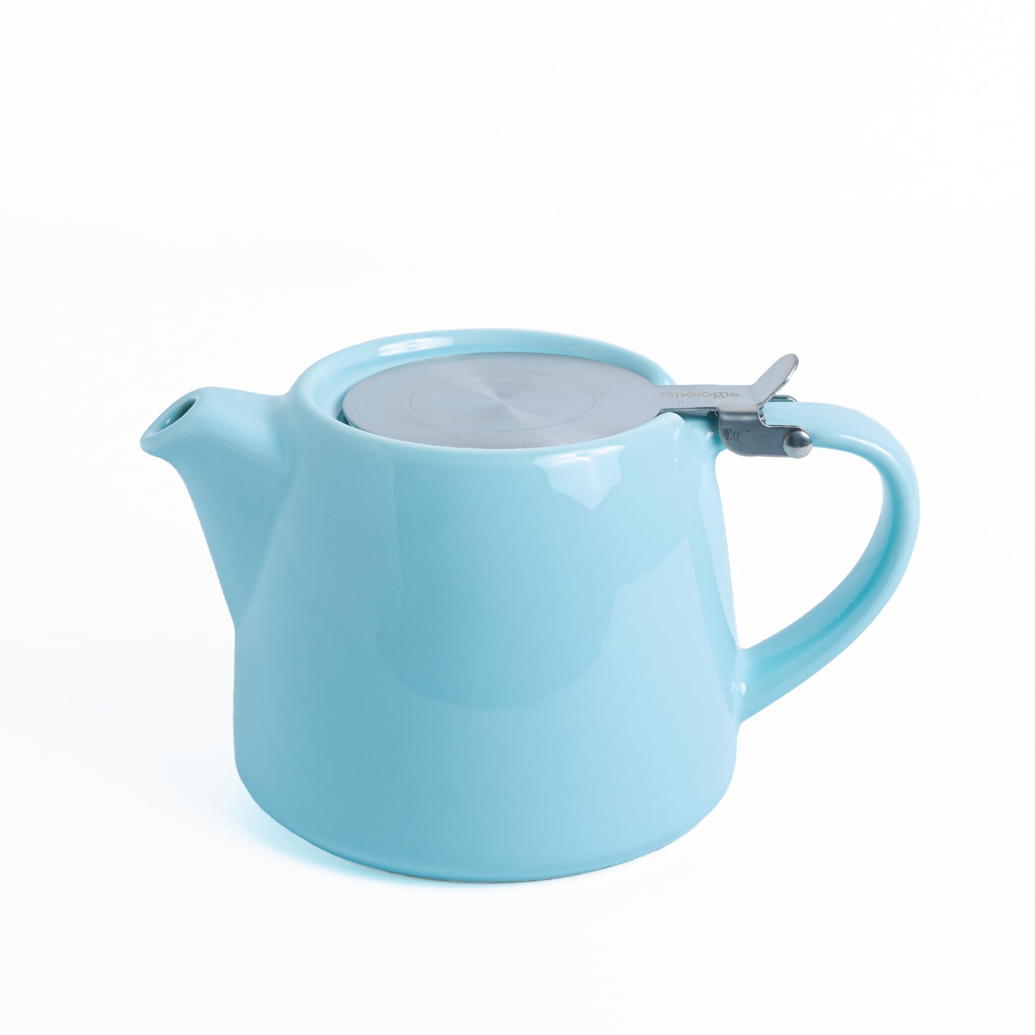 Glenburn Tea Direct I Sipologie Ceramic Teapot Kettle With Infuser  LooseLeaf, Herbal, Green Tea Maker  High Fired, Finely Glaz