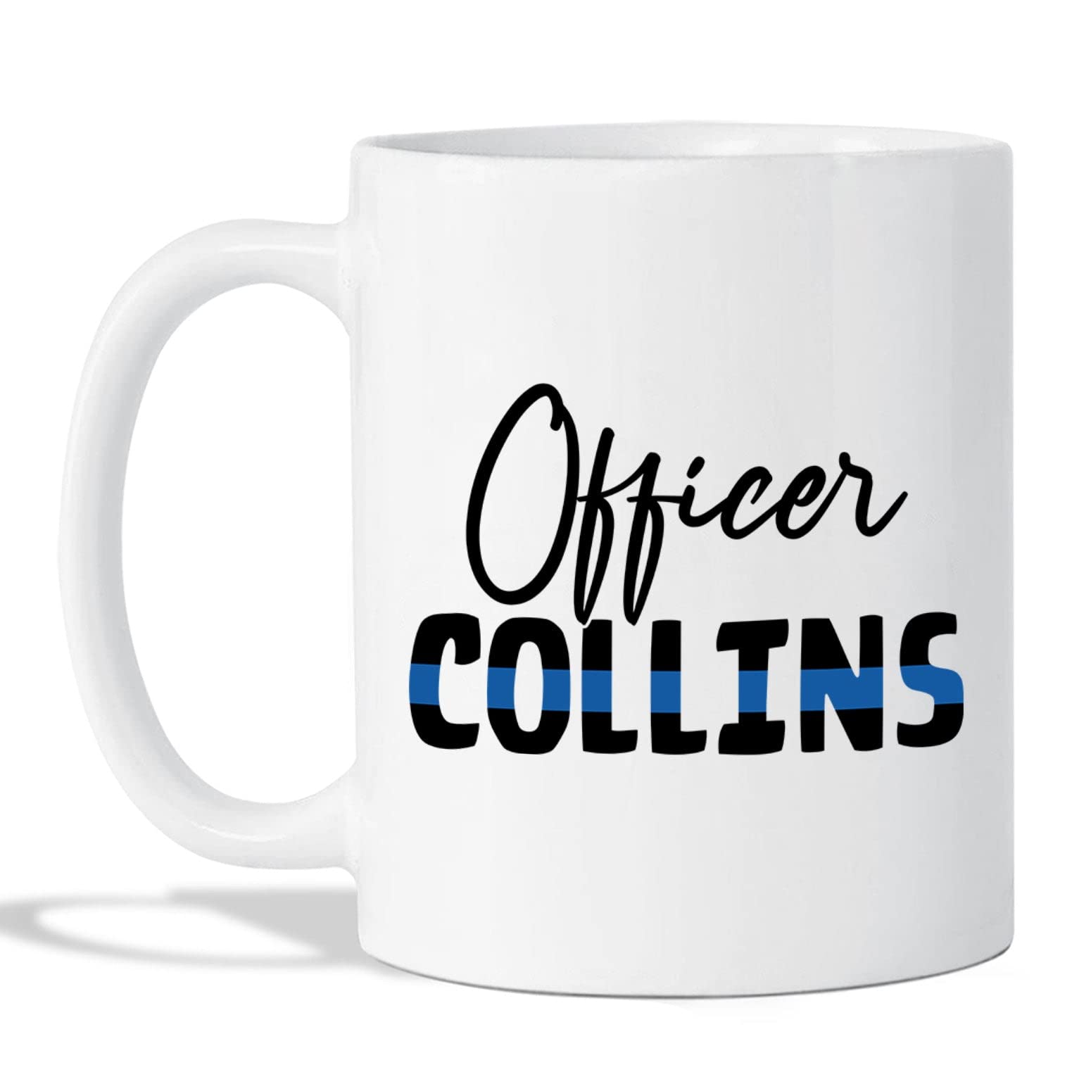 Police Officer Coffee Mug, Personalized Police Officer Mug, Appreciation Gift For Men & Women, Policeman Mug, Police Coffee Cup,