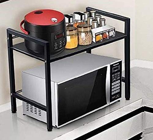 A To Z Hub Multipurpose Decorative And Kitchen Organize Microwave Oven Stand For Kitchen,Oven Holder Rack, (Single Tier Microove