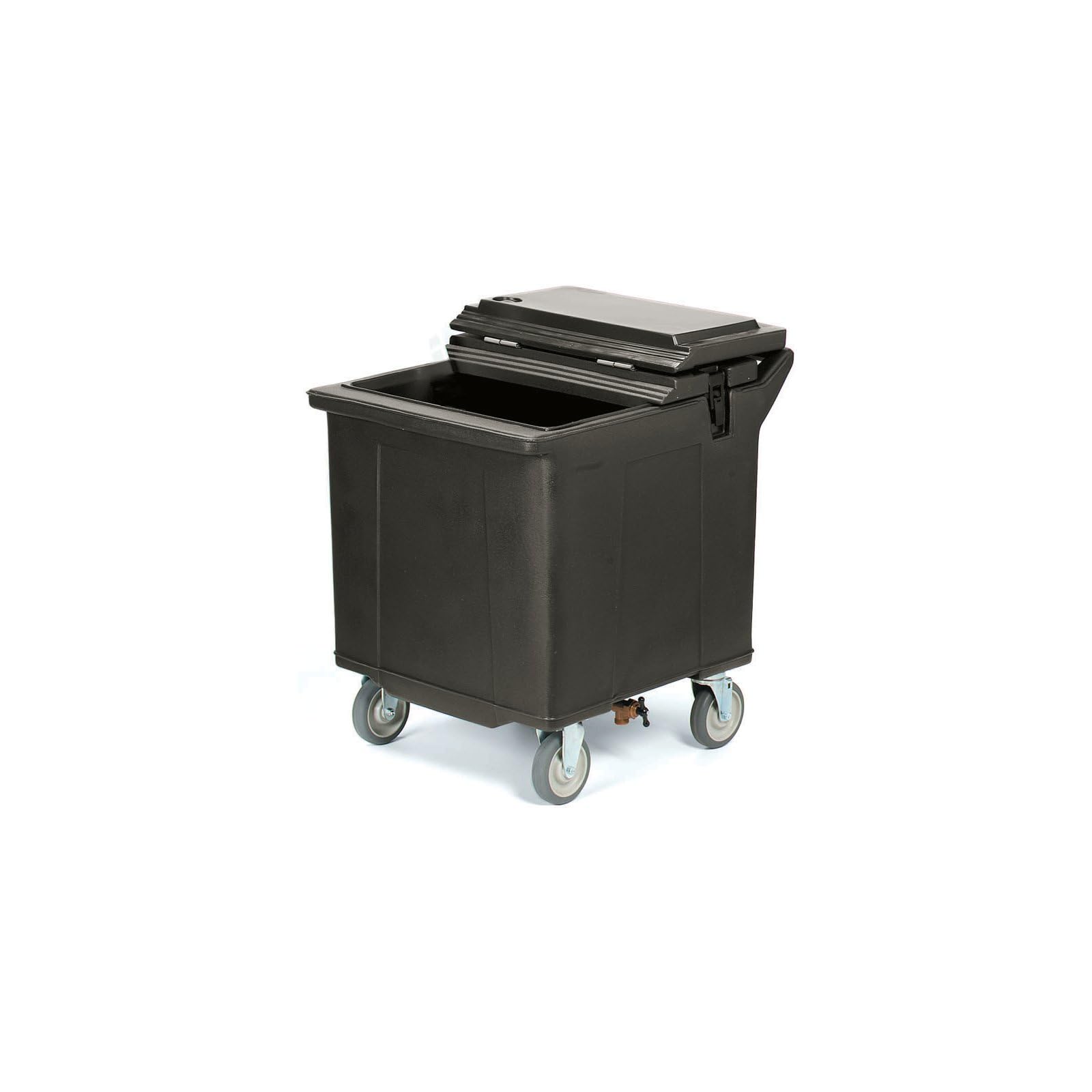 Carlisle FoodService Products Cateraide Tall Ice Caddy, Insulated Ice Carrier with 4 Swivel Casters for Catering, Bar, and Resta