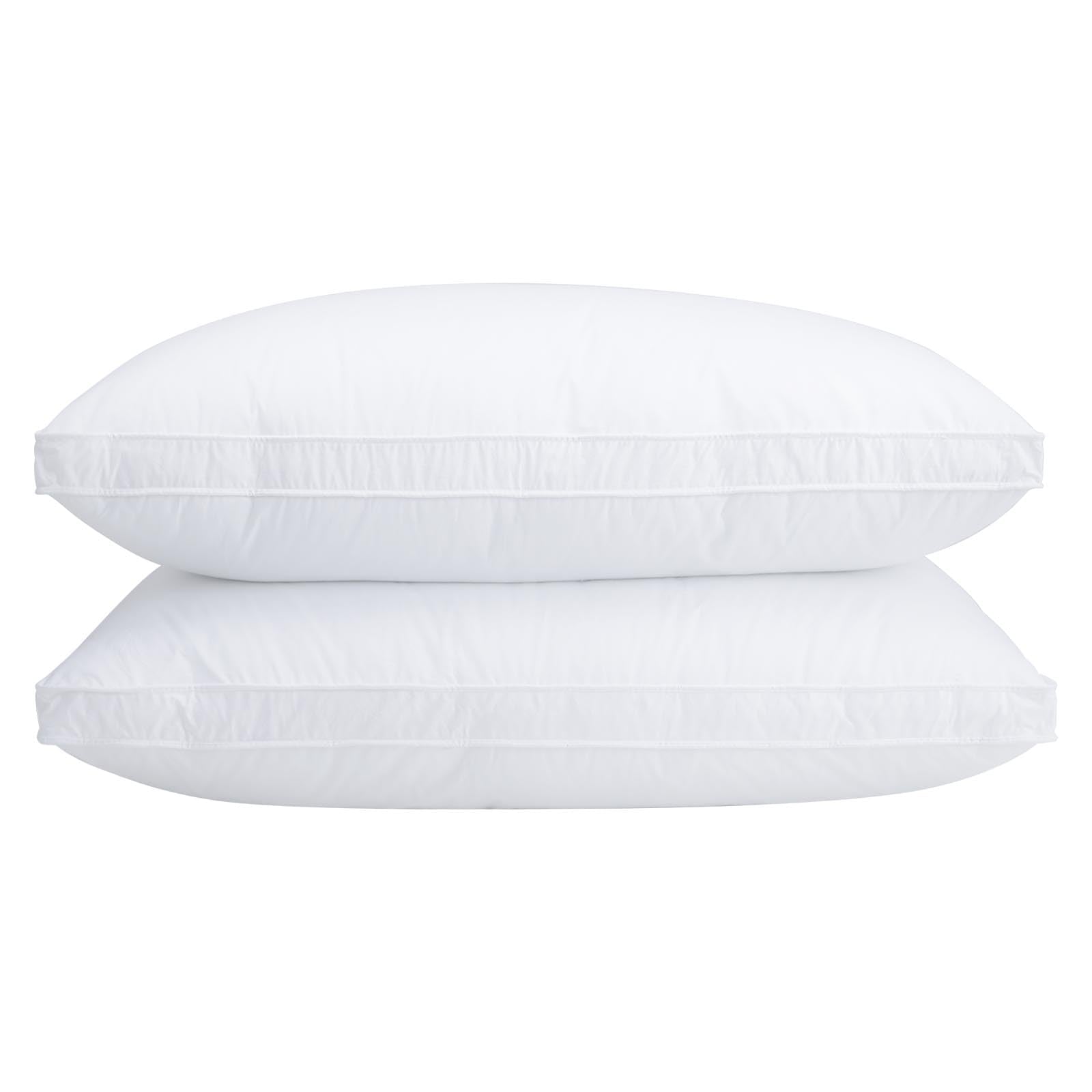 Vendare Goose Feather Bed Pillow For Sleeping (King (Pack Of 1))
