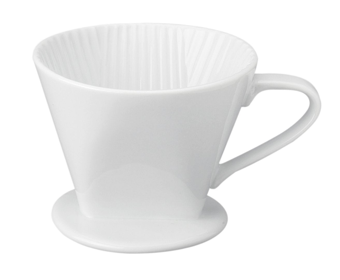 Fino Filter Cone, Fine White Porcelain, Number 2-Size, Brews 2 To 6-Servings