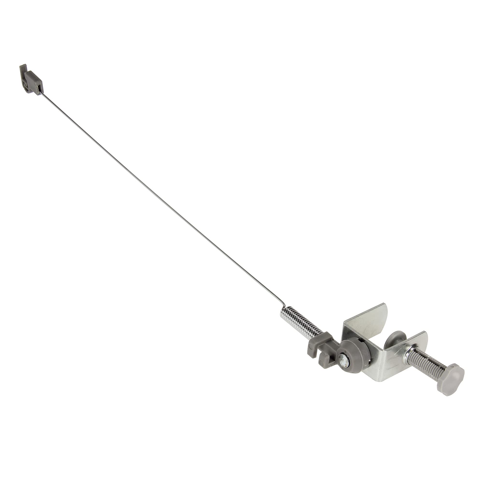 Household Essentials Flexible Iron Cord Minder, 18 High, Silver