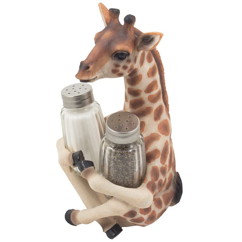 Dwk Animal Holder With Salt And Pepper Shaker Set (3 Piece) | Kitchen D  Cor And Accessories | Salt And Pepper Shakers | Home D