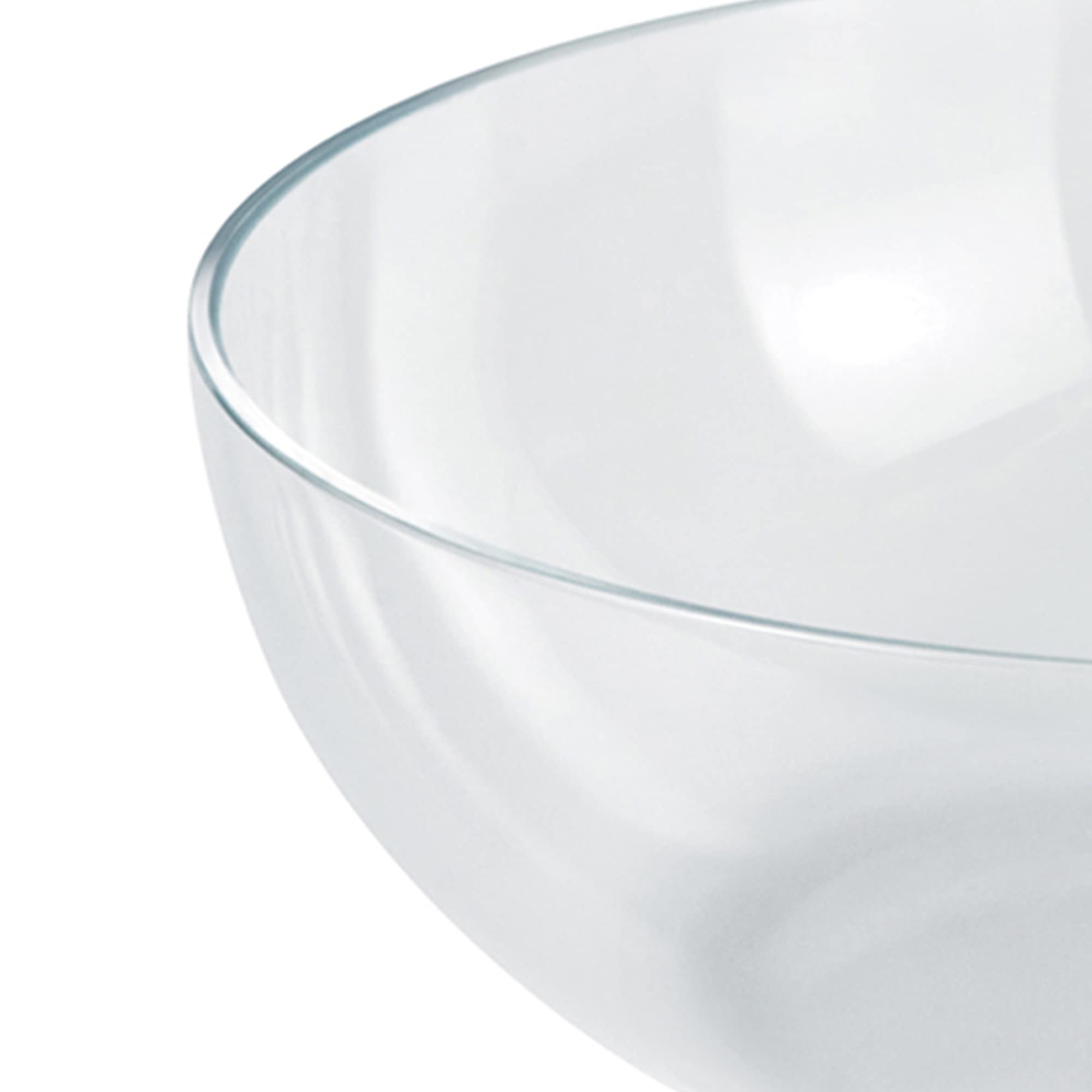 Alessi ESI01BOWL Mediterraneo Bowl in Thermoplastic Resin, Transparent
